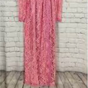 VINTAGE 1970’s long sleeves, maxi formal